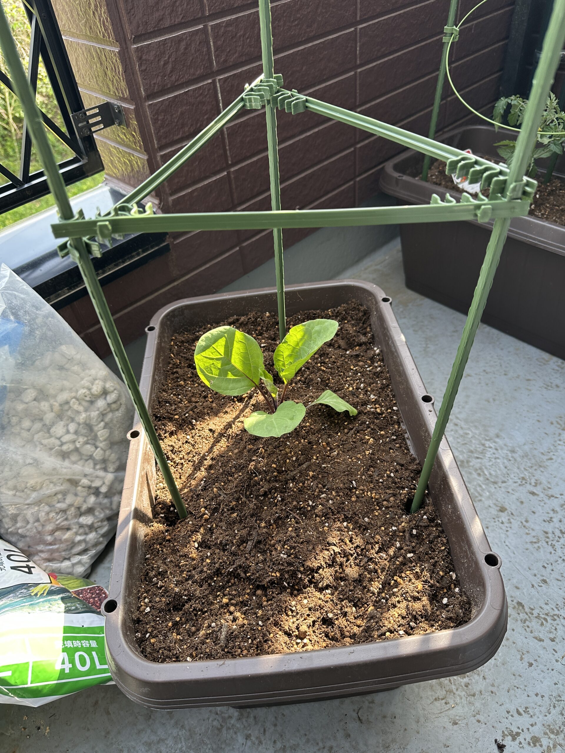 支柱が太すぎた